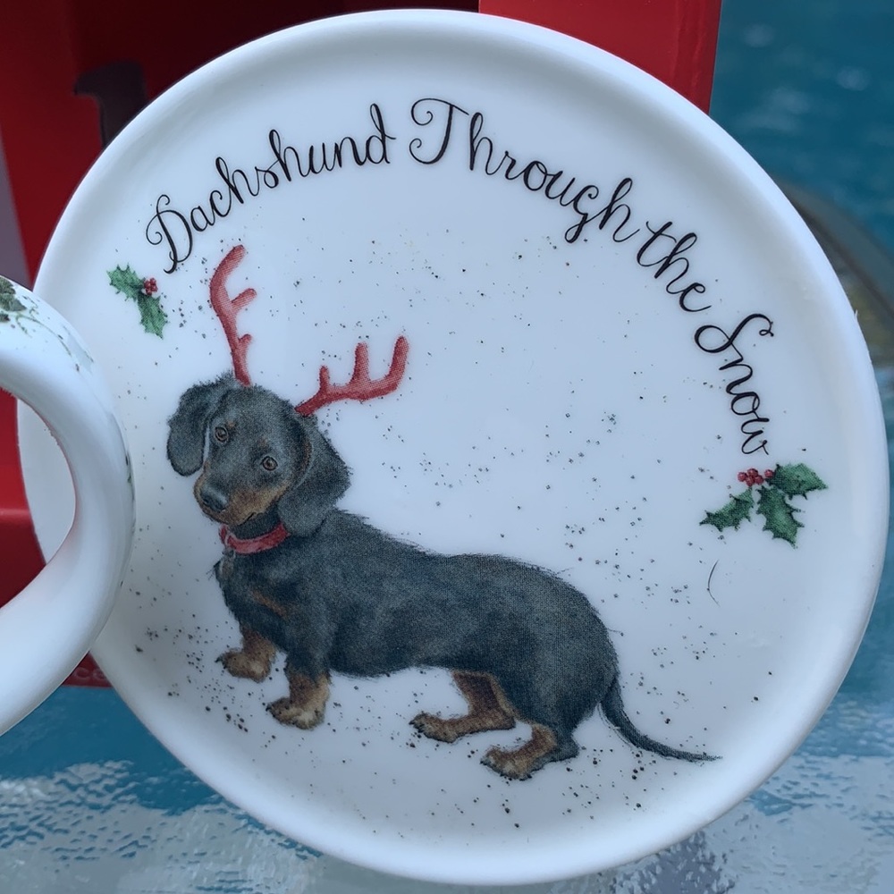 New Dachshund China Mug & Coaster Set - Picture 3 of 9
